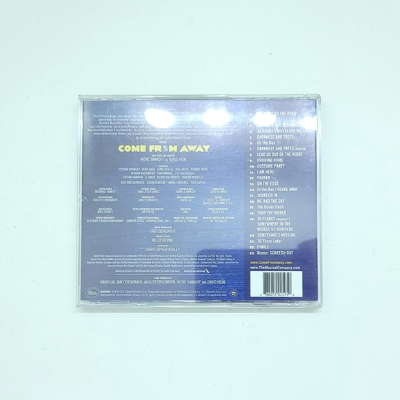 Come from Away (CD, 2017) Original Cast Recording - Irene Sankoff, David Hein - Picture 3 of 5